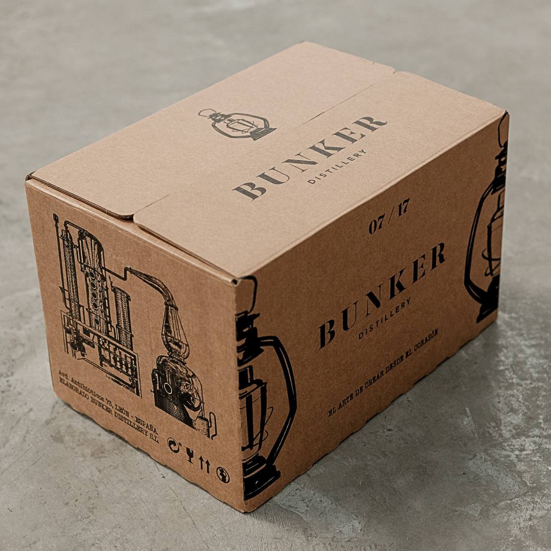 6 bottles BUNKER ORIGEN 70cl.