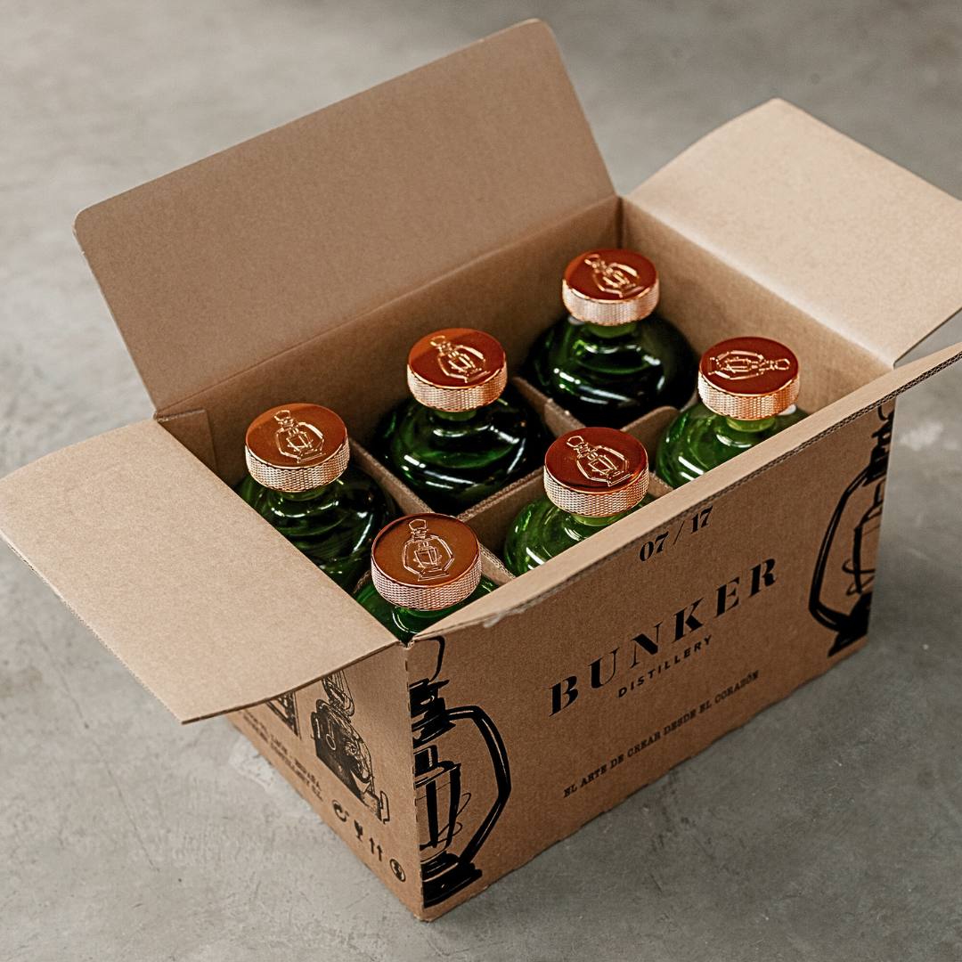 6 bottles BUNKER ORIGEN 70cl.