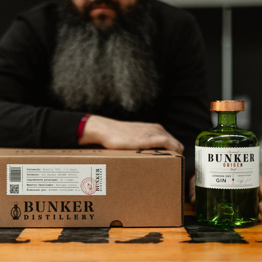 Estuche BUNKER ORIGEN + 2 vasos serigrafiados