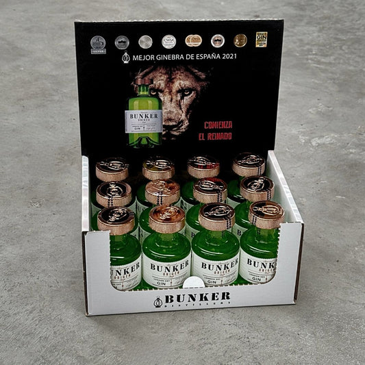 12 botellas BUNKER ORIGEN Mini 20cl.