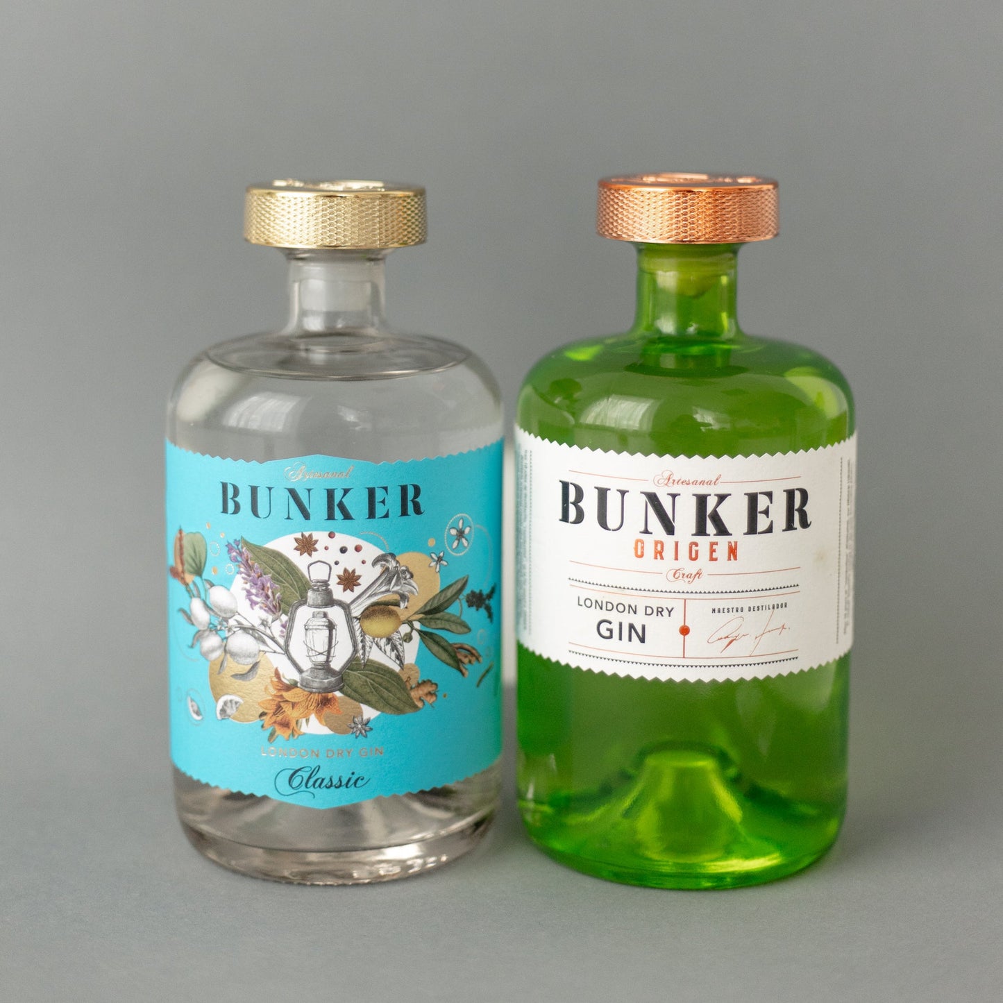 Craft Gin Pack: Bunker ORIGEN + Bunker Classic Mini