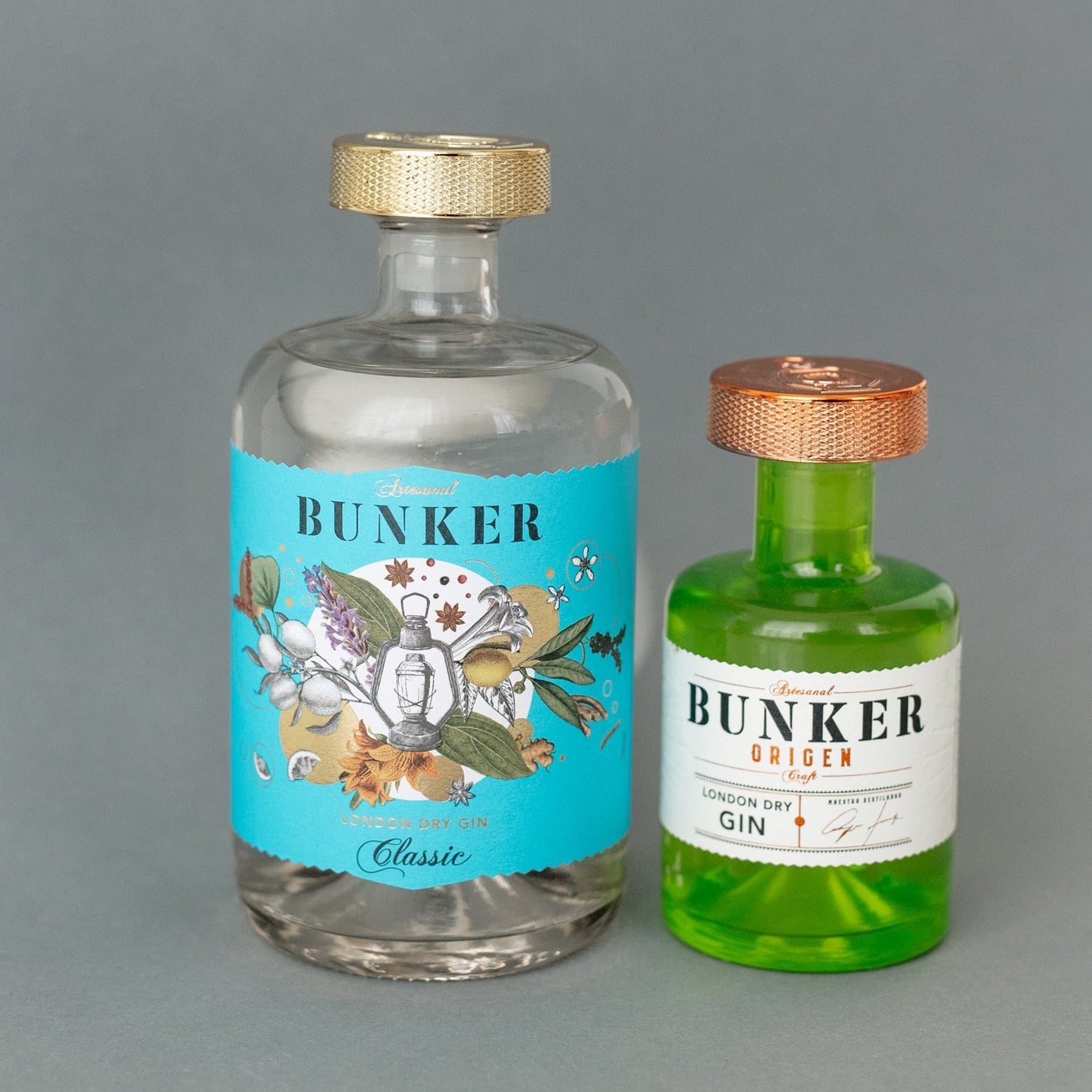 Craft Gin Pack: Bunker ORIGEN + Bunker Classic Mini