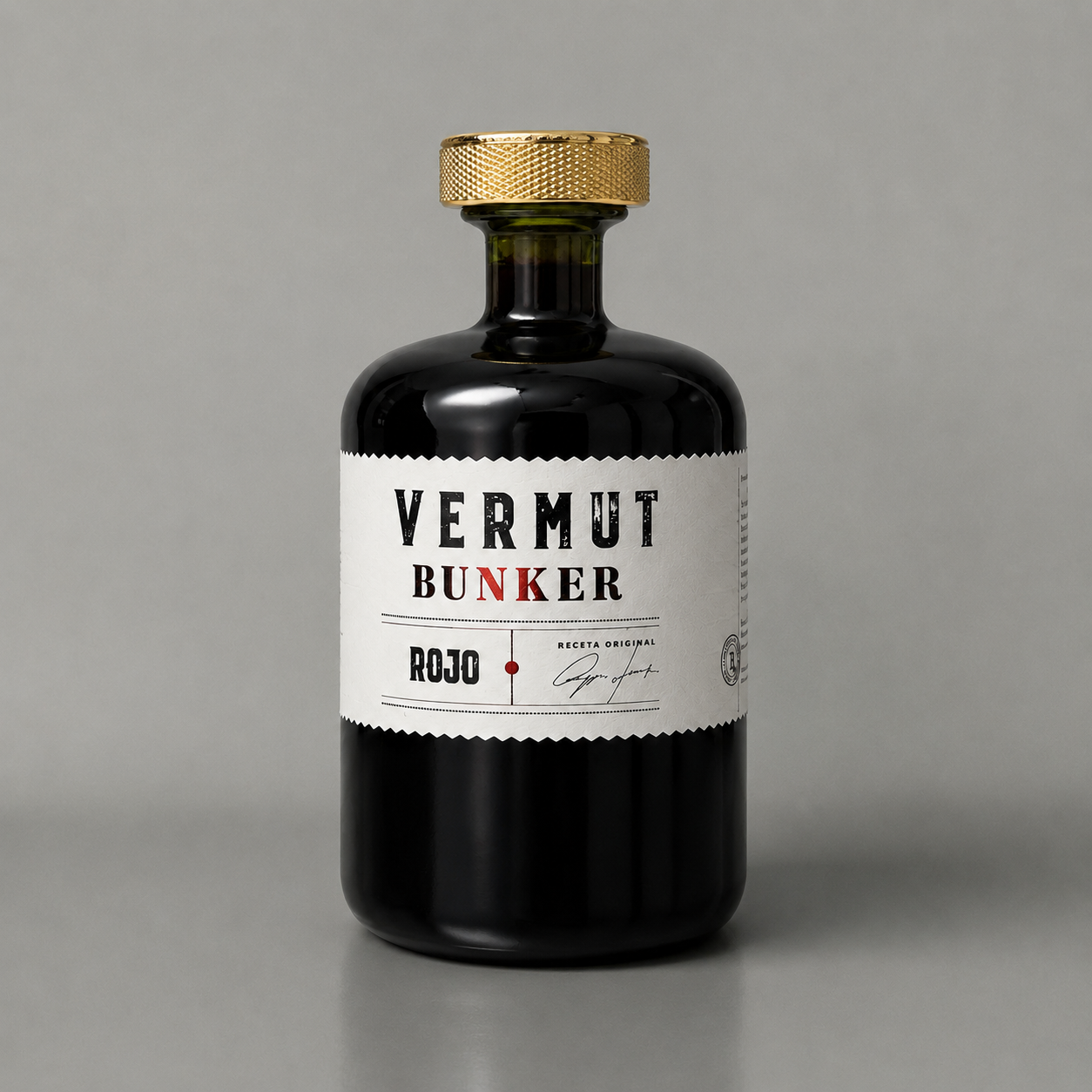 Vermut ROJO BUNKER 75cl